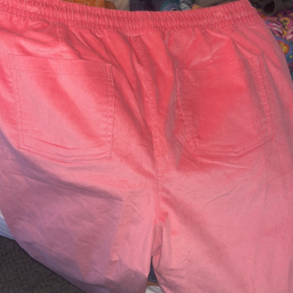 D&Co Heritage Adaptive Pink Pull On Drawstring Wide Leg Pants - Picture 2 of 4